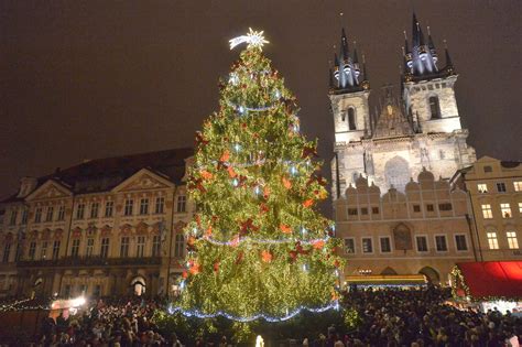 Rozsvícení vánočního stromu Praha